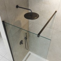 Душевая перегородка CEZARES LIBERTA-L-2-120-120-C-NERO