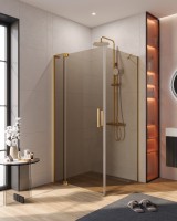 Душевой уголок CEZARES SLIDER-AH-1-100-100/110-BR-BORO
