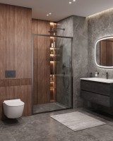 Душевая дверь CEZARES MOLVENO-BF-1-160-C-GM-IV