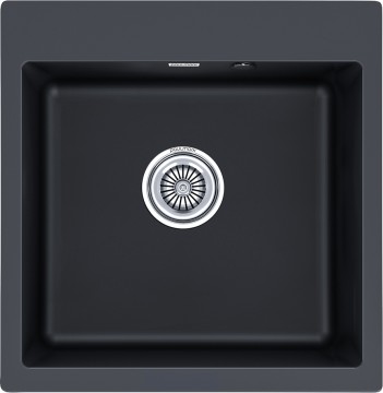 Мойка KANTE 50, IT-GRANIT, PM105152-AN, антрацит, 510х520, Paulmark