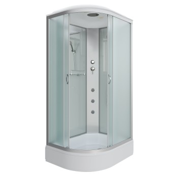 Душевая кабина Niagara Classic NG-33094-14RG (100х90х215) средний поддон(26см),стекло матовое,4 места