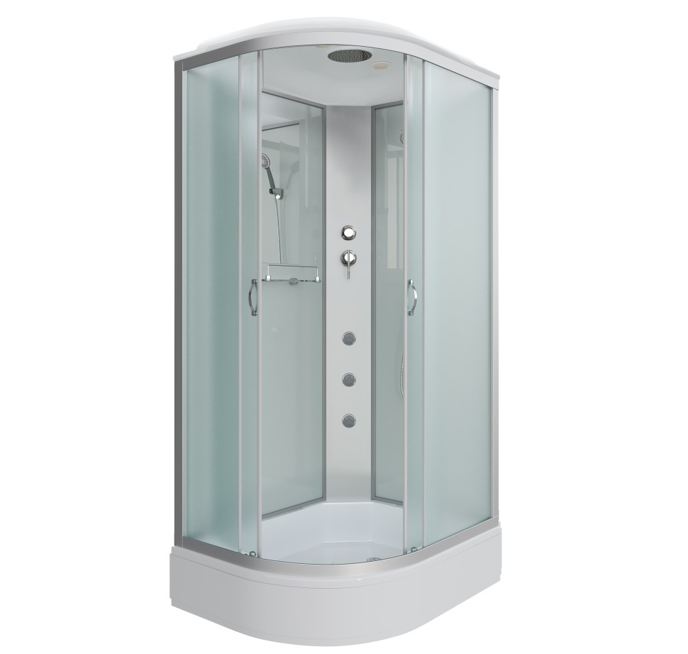 Душевая кабина Niagara Classic NG-33094-14RG (100х90х215) средний поддон(26см),стекло матовое,4 места