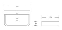 Раковина накладная MILLEAU Miel MU0072B-GW (матовый белый)