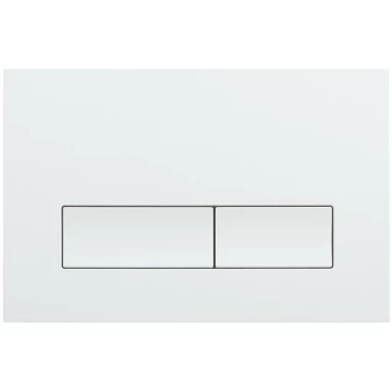 Кнопка смыва Veconi FLUSH V1, белый глянец