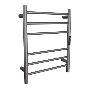 Полотенцесушитель электрический ABBER Standard AH4606NG оружейная сталь