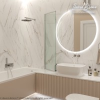 Шторка для ванны IBERICA BLANCA Mod.801 Slide Open раздвижная прозрачное стекло/хром 90х150см (IB801.SC.150.90)