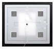 Зеркало BelBagno SPC-KRAFT-1400-800-LED-TCH-WARM-NERO