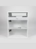 Тумба под раковину для ванной подвесная Uperwood Modul 50х21х60 см, белаяатовая