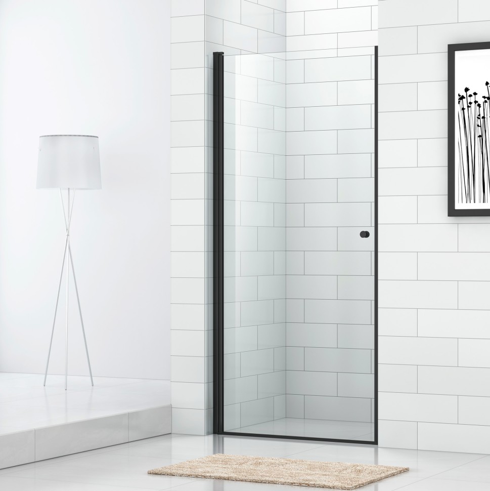 Душевая дверь CEZARES ECO-O-B-1-70-C-NERO