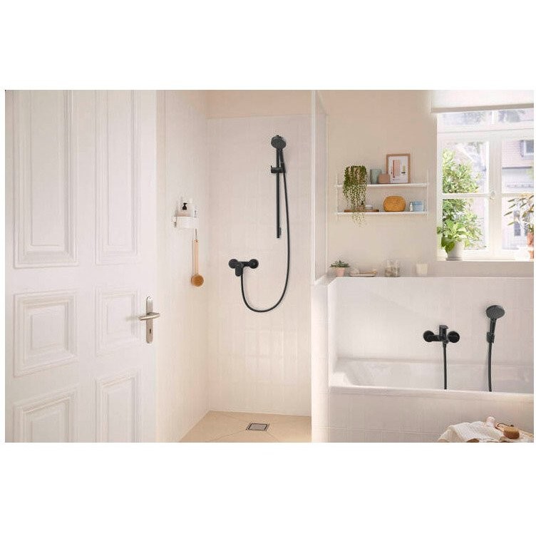 Смеситель для душа Hansgrohe Rebris S 72640670 черный матовый