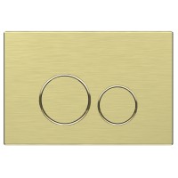 Кнопка смыва Vincea VFP-005BG, цвет брашированное золото