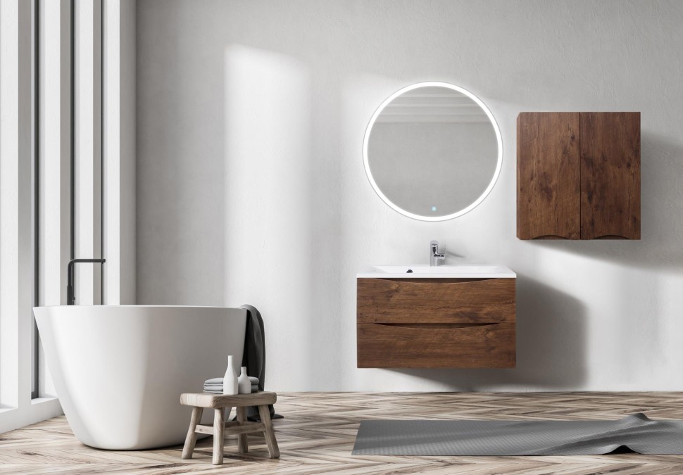 Шкаф подвесной BelBagno FLY-MARINO-700-2A-SC-RW-P