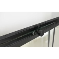 Душевой уголок RGW 140х100х195 см LE-41B LE-12B + Z-050-2B Прямоуг., Чёрный, Прозрачное, 6 мм Easy Clean (34124104-014)
