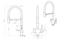 Смеситель OULIN OL-8024