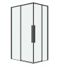 Душевое ограждение Grossman Galaxy 300.K33.01.9070.21.00 (90х70х195) прямоугольник,раздвижная,черный матовый,стекло прозрачное, 1 место
