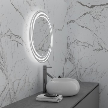 Зеркало ARMA D700 (700*700*45) LED с сенсорным выключателем