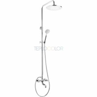 Душевая колонна, со смесителем для ванны