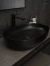 Раковина Gid Bm1348 53355 накладная черная матовая 61x41x13.5