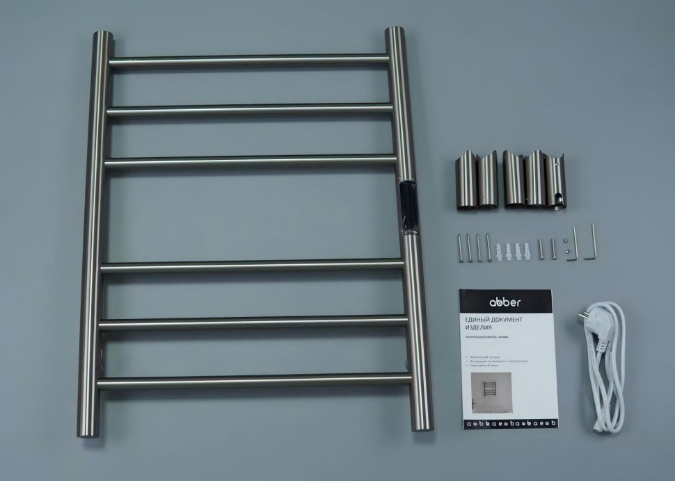 Полотенцесушитель электрический ABBER Standard AH4606SP сатин