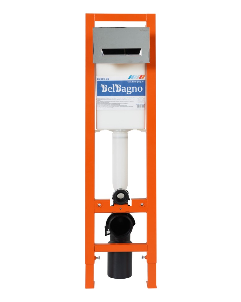 Кнопка смыва BelBagno MARMI BB010-MR-CHROME, цвет-хром глянцевый