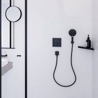 Крючок двойной Hansgrohe AddStoris, Черный матовый, 41755670