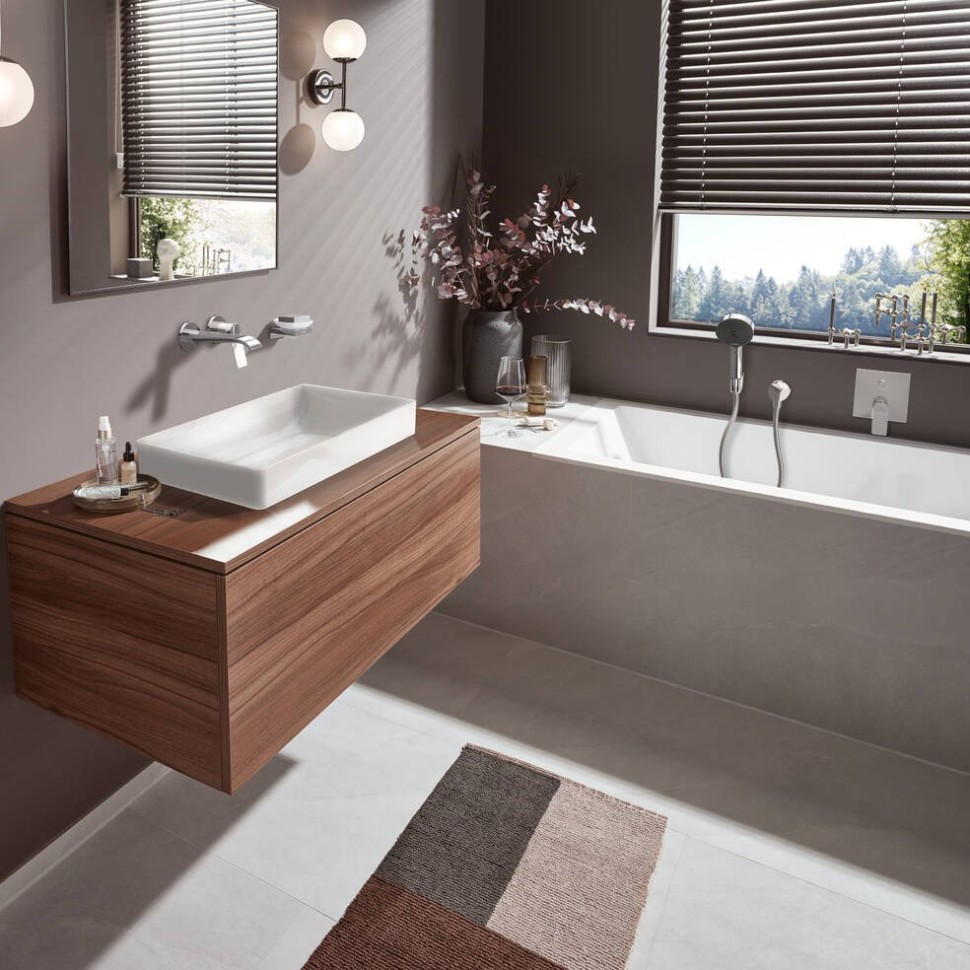 Смеситель для ванн, для душа Hansgrohe Vivenis хром (75415000)