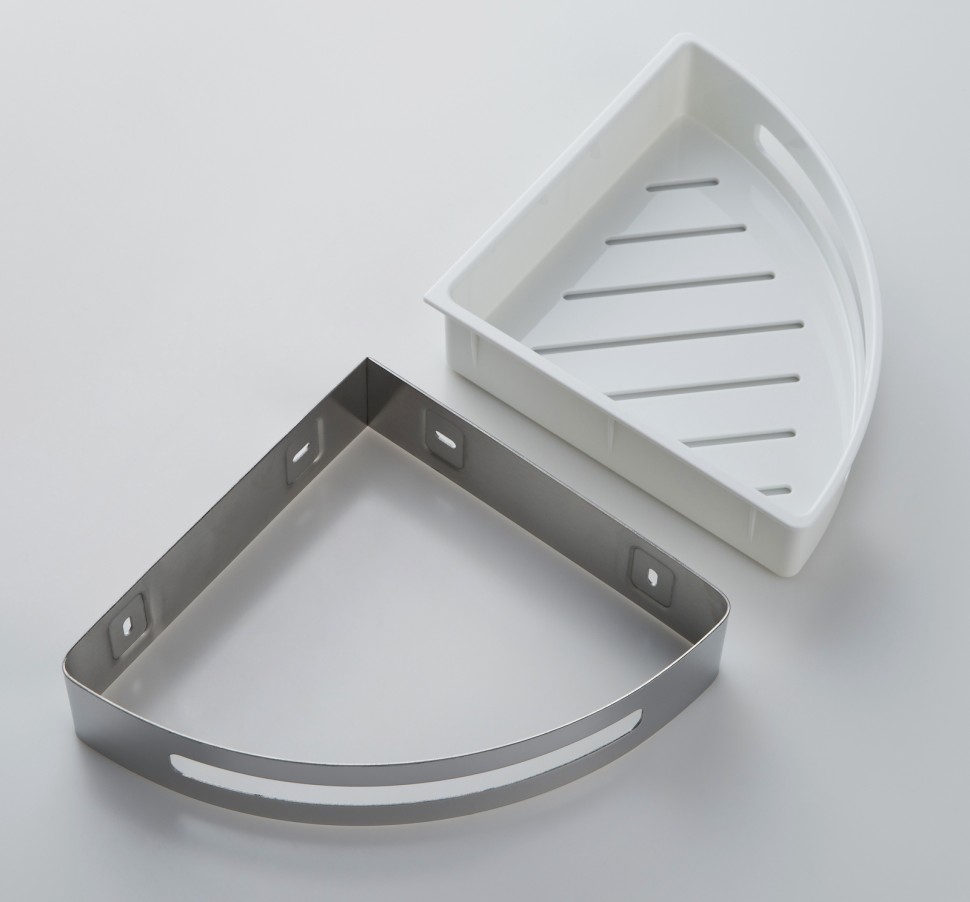 Полка угловая Timo Luiro 18577/13 никель