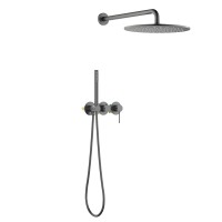 Душевая система встроенная Timo Saona SX-2349/18SM черное золото