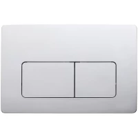 Кнопка смыва Veconi FLUSH V5, FLV5-GM, 240х162х9, пластик, оружейная сталь матовая