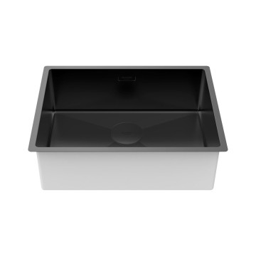 Мойка нерж. сталь NEXT 58 UNI, PM215844-MBN, матовый черный, 580х440мм, Paulmark 1,2мм