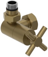 Вентиль 3D левый крест (G 1/2&quot; НР х G 3/4&quot; НГ)