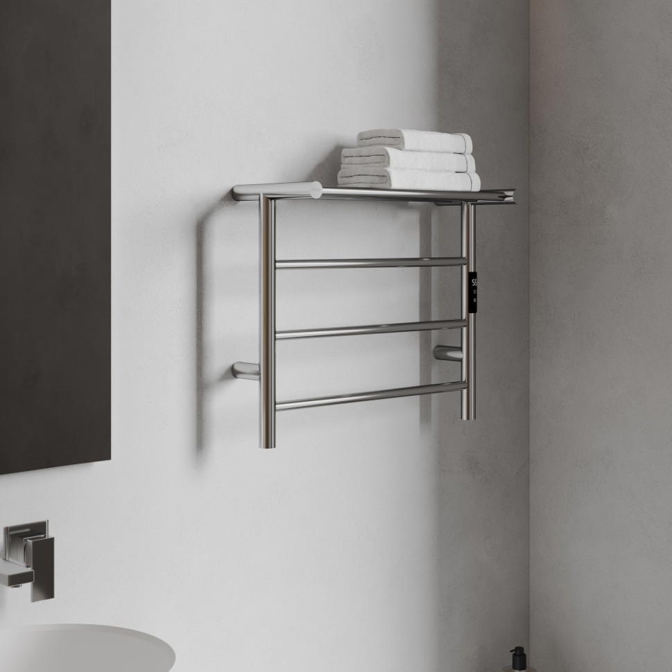 Полотенцесушитель электрический ABBER Standard AH4614 хром