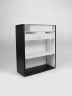 Тумба под раковину для ванной подвесная Uperwood Modul 50х21х60 см, чернаяатовая