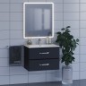 Тумба под раковину Uperwood Foster 70 см, черная