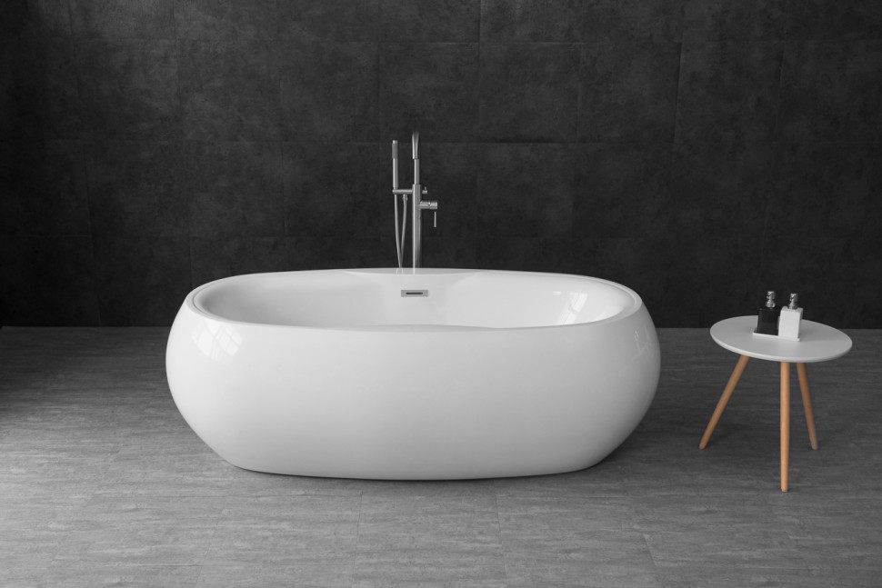 Акриловая ванна BELBAGNO BB502-1800-900, размер 1800х940 мм