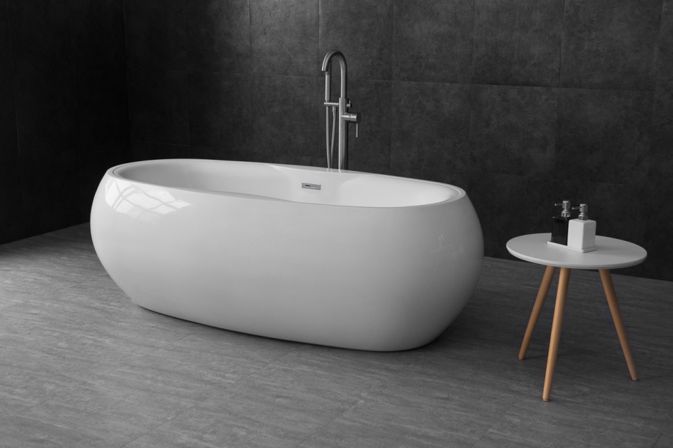 Акриловая ванна BELBAGNO BB502-1800-900, размер 1800х940 мм