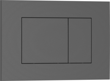 Кнопка смыва IBERICA BLANCA ESTI-S ABS-пластик, серый матовый (IB.B085.008.000)