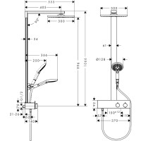 Душевая система Hansgrohe Raindance E хром (27361000)