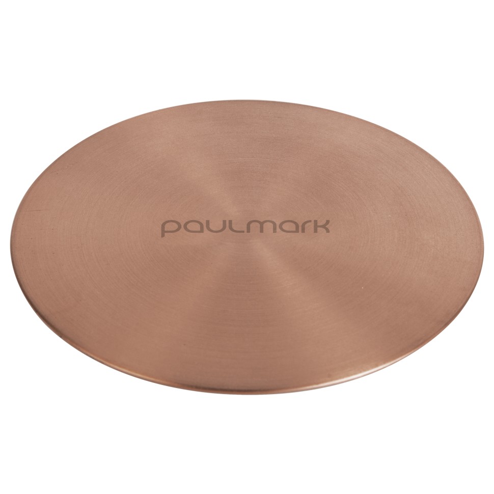 Декоративный элемент для сифона, PM116-BC, брашированная медь, Paulmark