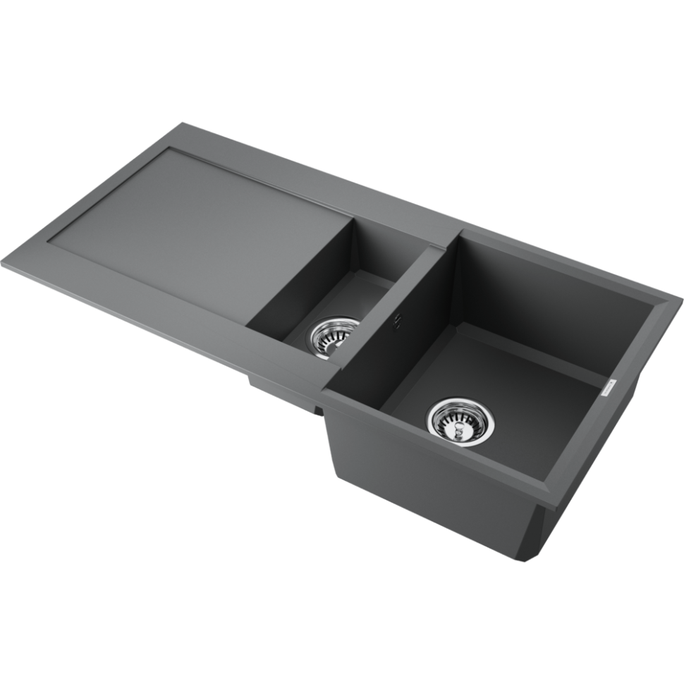 Кухонная мойка Omoikiri Sakaime 100-2-PL Tetogranit/платина