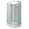 Душевая кабина Niagara Classic NG-33184-14LBK (110х80х200) средний поддон(26см),стекло матовое,4 места