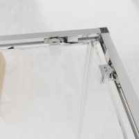 Душевой угол Veconi Evo 300 CH, 1200х800x1950, хром, прозрачное стекло