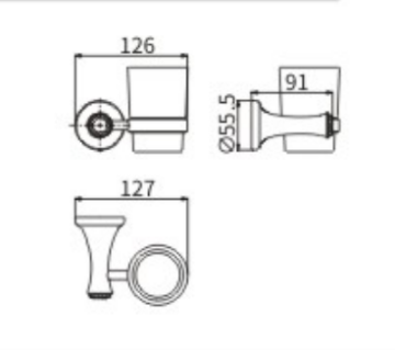 Стакан стекло 88502G