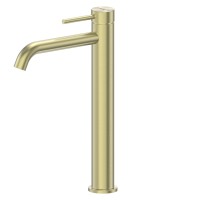 Смеситель ABBER Wasser Kreis 316 AF8111BG-L для накладной раковины, брашированное светлое золото