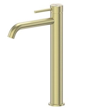 Смеситель ABBER Wasser Kreis 316 AF8111BG-L для накладной раковины, брашированное светлое золото