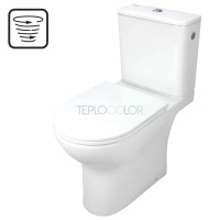 Унитаз, kомпактный, безободковый