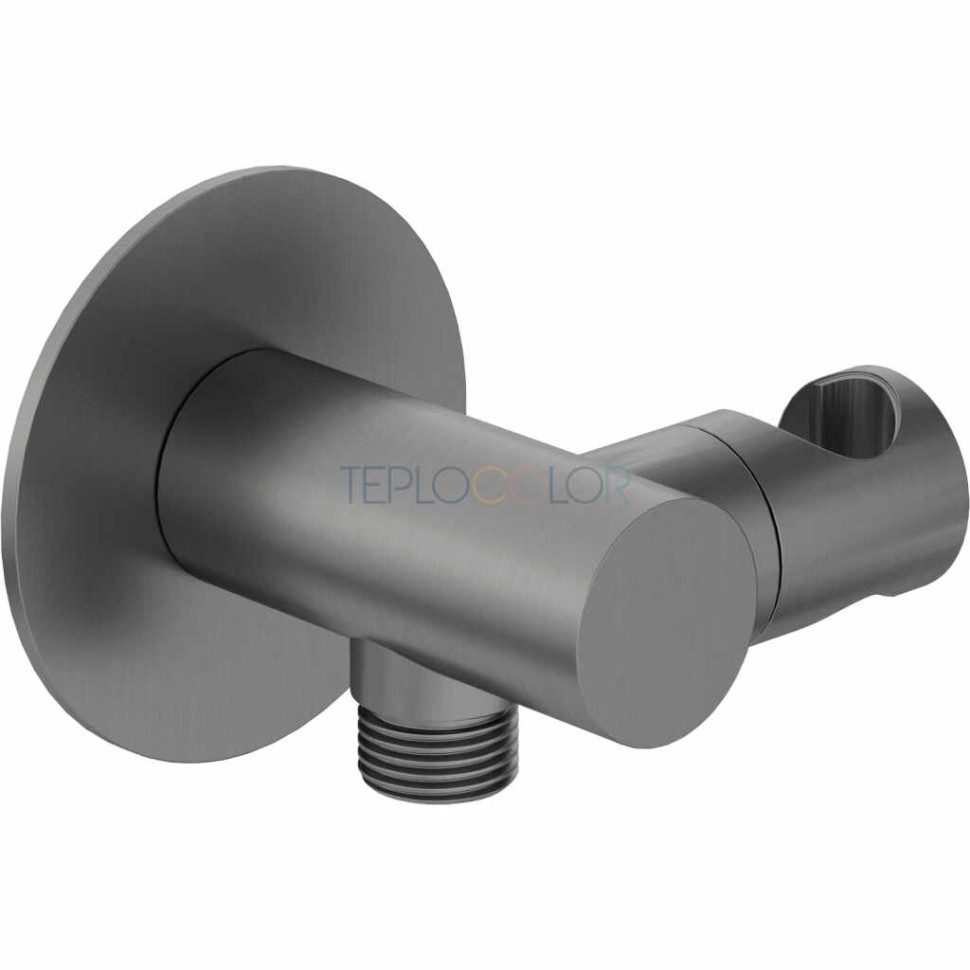 Кронштеин для подключения шланга, круглые, с держателем для лейки