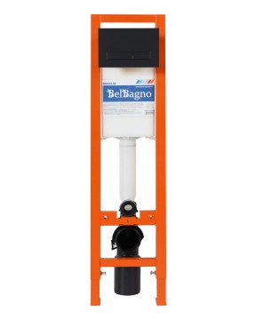 Кнопка смыва BelBagno MARMI BB012-MR-NERO.M, цвет-черный матовый Tocco Morbido