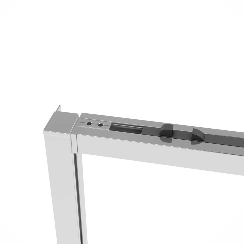 Душевая дверь Слим Софт (Slim Soft) VDS-1SS120CLBC, 1200, брашированная медь, стекло прозрачное