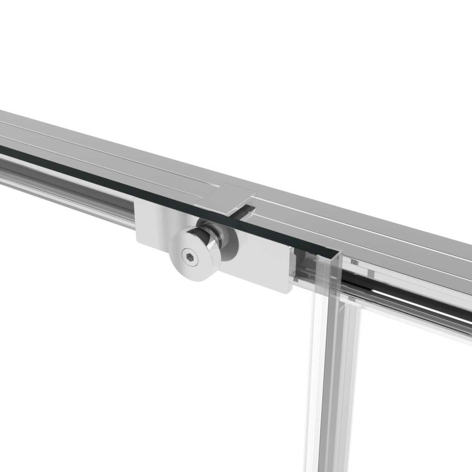 Душевая дверь Слим Софт (Slim Soft) VDS-1SS120CLBC, 1200, брашированная медь, стекло прозрачное